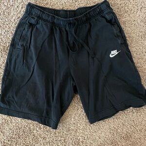 Black Nike Sweat Shorts